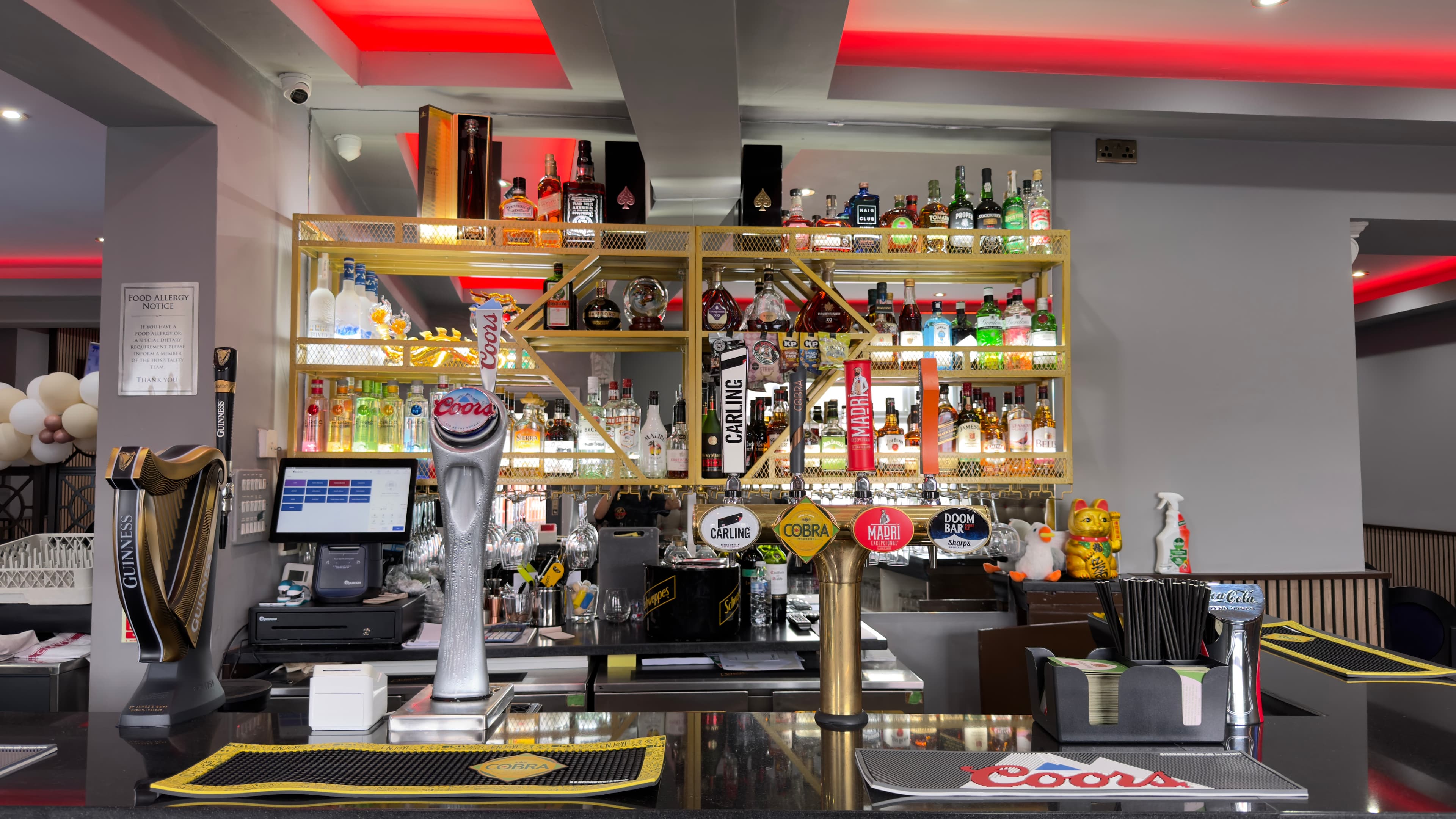 Freshly prepared dishes