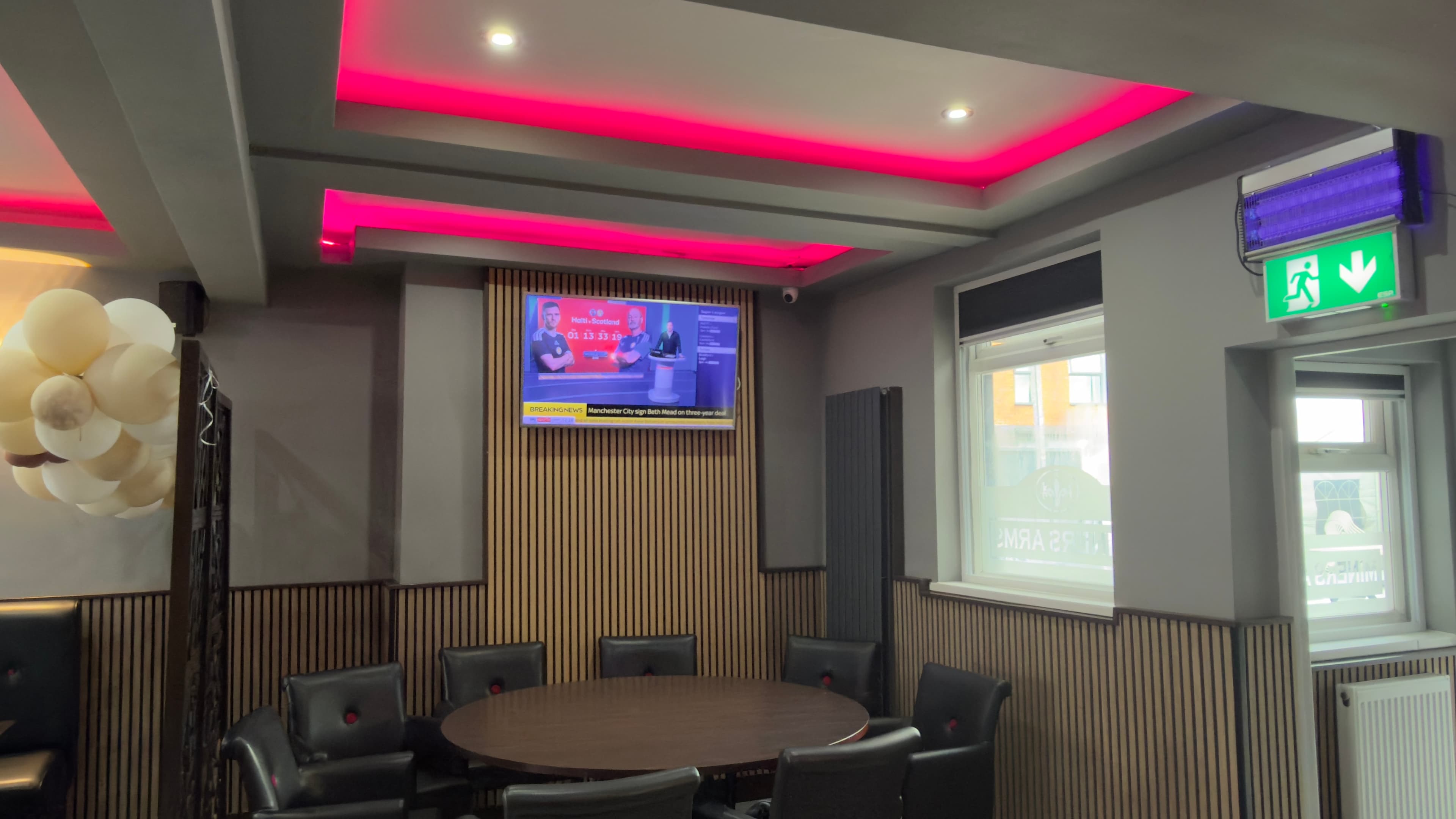 Book the function room for birthdays, reunions and more